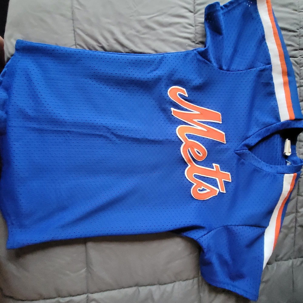 Majestic Blue Mets Jersey